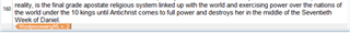 Screenshot of Trados Studio displaying a segment of text without any 'orange' tags indicating a potential formatting issue.