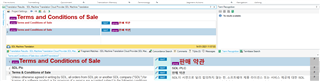 Trados Studio translation results with highlighted segments, no visible errors or warnings in the interface.