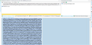Trados Studio screen filled with lines of code, indicating an unsuccessful attempt to parse the .props file.