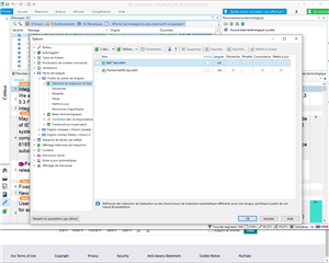 Trados Studio screenshot displaying the Global Options view without any errors or warnings.