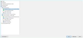 Trados Studio screenshot showing an empty project with missing TMX files, indicating an error in displaying translation memory data.