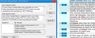 verification message window
