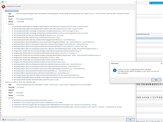 Trados Studio error message popup saying 'Object reference not set to an instance of an object.' with a background of multiple error log entries.