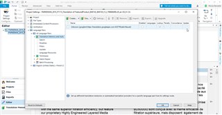 Trados Studio 2021 interface showing an empty Translation Memories list with Google Cloud missing.