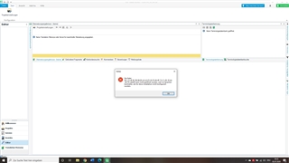 Trados Studio error message dialog box stating 'The selected file does not match the expected file type' with an OK button.