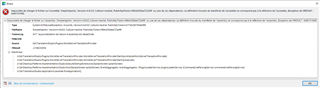 Error message in Trados Studio indicating failure to load file or assembly 'SimpleInjector, Version=4.9.0.0' with HRESULT exception 0x80131040.