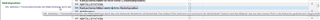 Screenshot of Trados Studio Ideas interface showing a long definition text in a term recognition tooltip extending across the entire screen without line breaks.