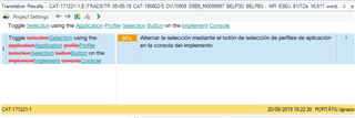 Screenshot showing a segment with an 88% match in Trados Studio Ideas, highlighting the issue of capitalization differences being marked too prominently.