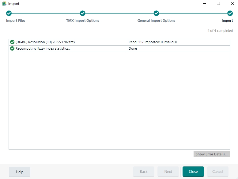 .tmx File Not Imported In Translation Memory Although No Error Is Shown ...