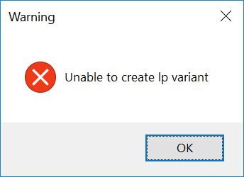 Unable to open file c