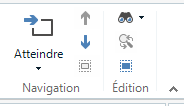 Close-up of Trados Studio toolbar showing 'Navigation' and 'Editing' sections without any visible errors.