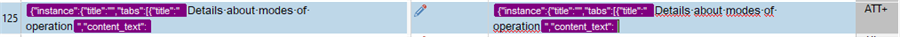 Screenshot of Trados Studio interface highlighting a segment with a warning about non-translatable text in the value attribute.